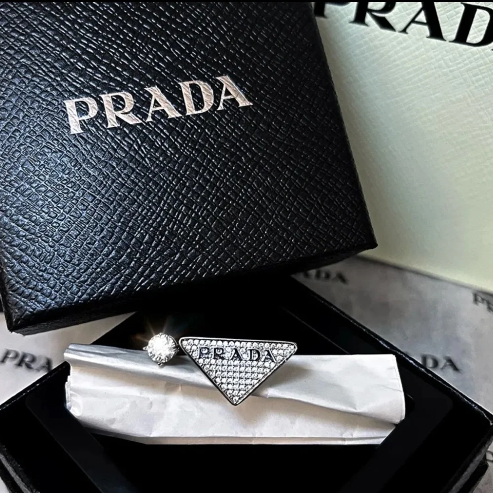 Authentic Prada Symbole Ring - Picture 10 of 12